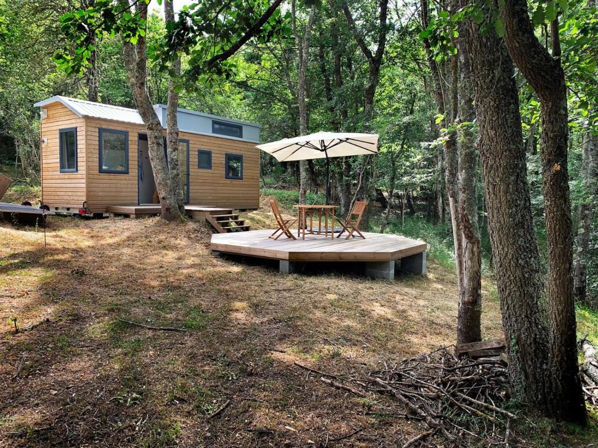 Tiny House Autonome En Pleine Nature Albieres Exterior foto
