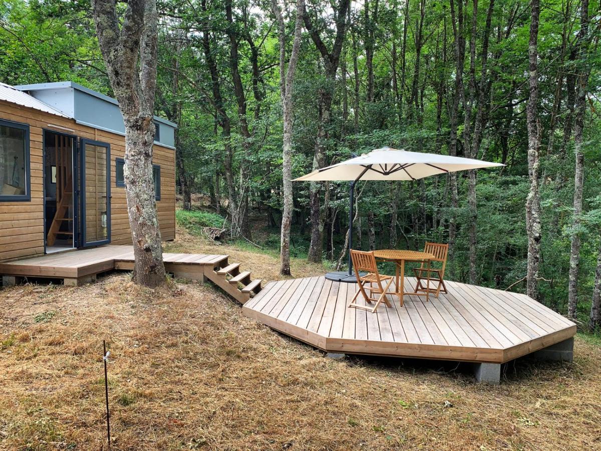 Tiny House Autonome En Pleine Nature Albieres Exterior foto