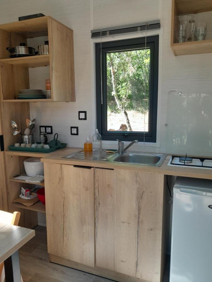 Tiny House Autonome En Pleine Nature Albieres Exterior foto